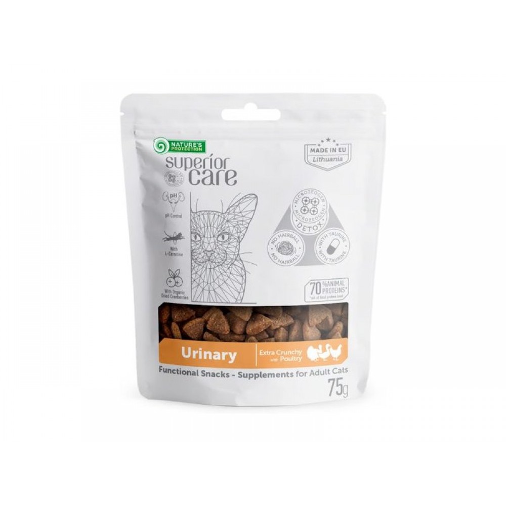Natures Protection Snacks Urinary 75 гр. - Кошки | Zoo28.az