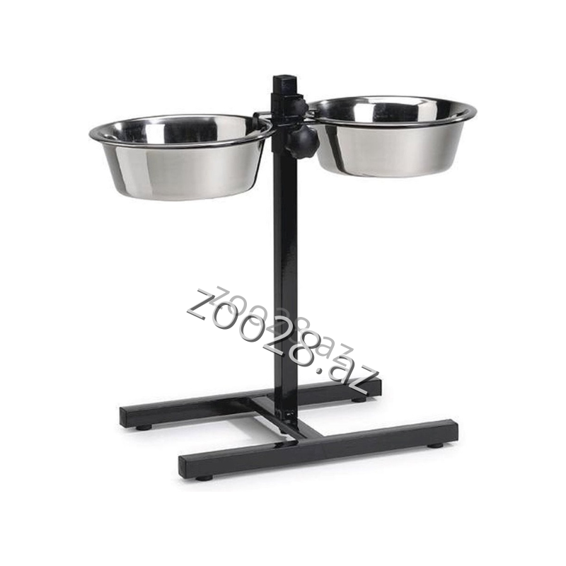 Металлические Миски На Подставке №1 - Собаки | Zoo28.az