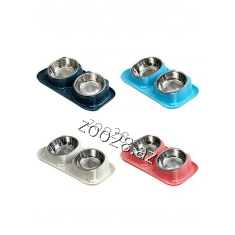 Yem Qabı 2li A45 - Pişiklər | Zoo28.az