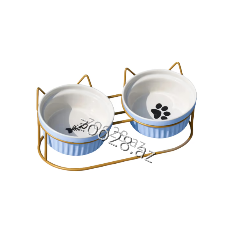 Yem Qabı 2li 303-243 - Pişiklər | Zoo28.az