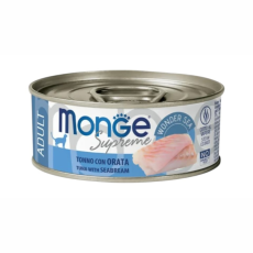 Monge Superpremium Canned Adult Cat Tuna And Seabream, 80 gr