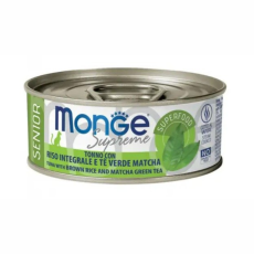Monge Superpremium Konserv For Senior Cat Tuna , Rice,Green Tea