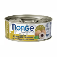 Monge Superpremium Konserv Sterilised Tuna Rice Longan,80 gr