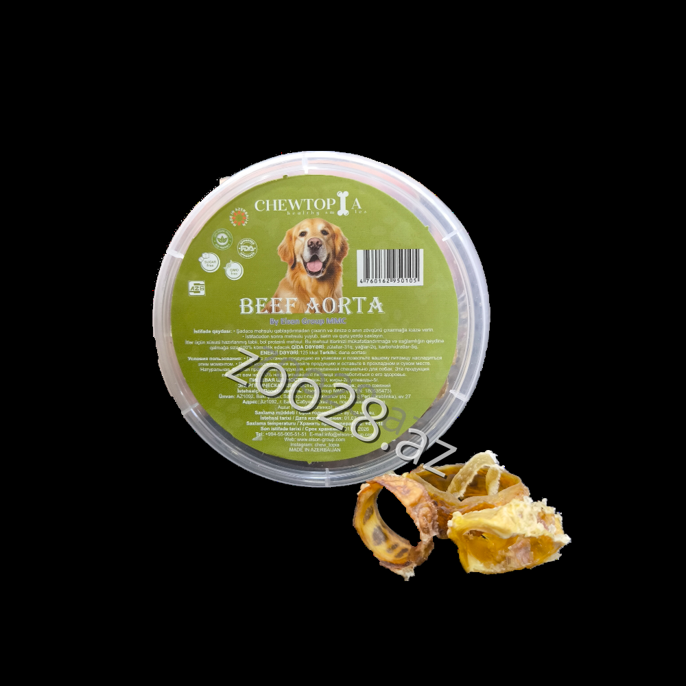 ChewTopia Beef Aorta - Dogs | Zoo28.az