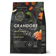 Grandorf Dog Mini Adult Salmon, 3 kg