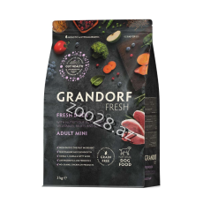 Grandorf Dog Mini Adult Ördək Əti İlə,3 kg