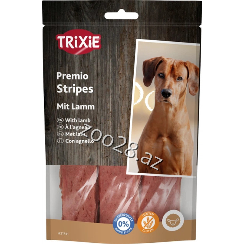 Трикси Премио Страйпс Ягненок, 100 гр - Собаки | Zoo28.az