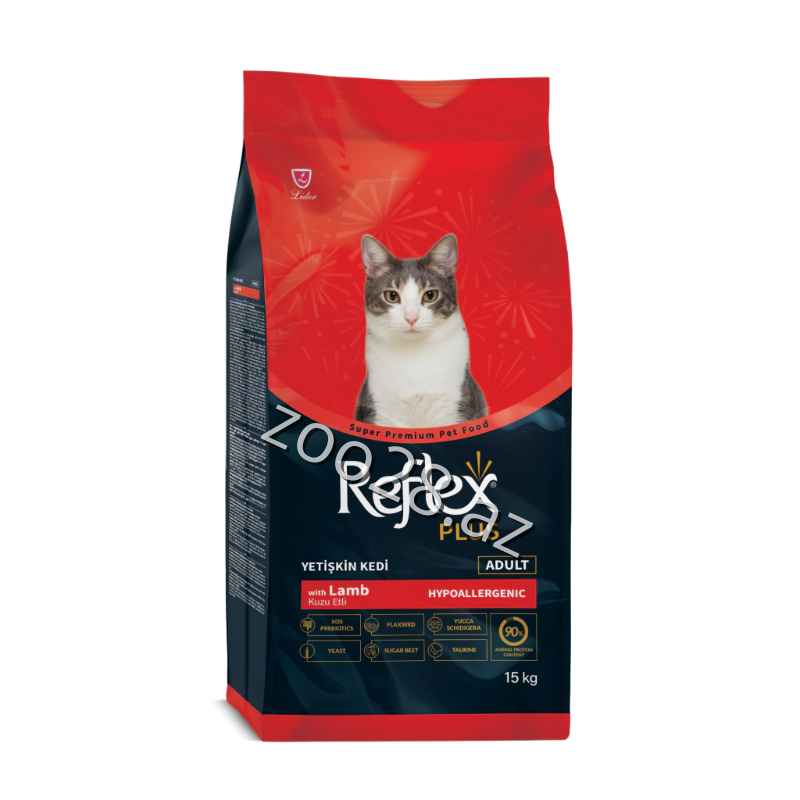 Reflex Yetkin Pişiklər Üçün Quzu Əti İlə,1 kq - Pişiklər | Zoo28.az