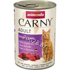 Animonda Carny Yetkin Pişiklər Üçün Mal Və Quzu Əti İlə, 400 qr