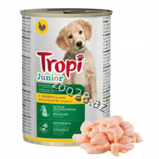 Tropi Bala İtlər Toyuq Əti İlə,415 qr - İtlər