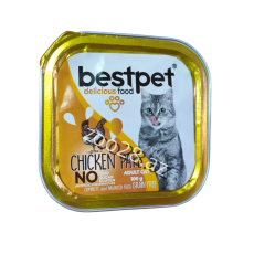 Bespet Pişiklər Üçün Toyuq Ətli,100 qr - Pişiklər