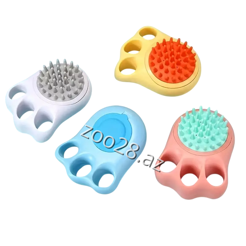 Şampun Və Masaj Fırçası - Pişiklər - Şəkil 2