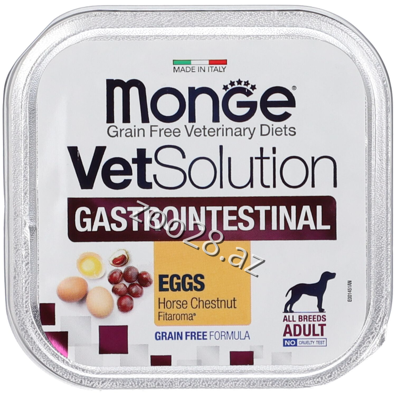 Monge Vet Solution Dog gatstrointestinal Paştet 150 g - İtlər - Şəkil 2