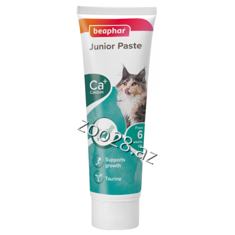 Beaphar Junior Pasta Bala Pişiklər Üçün, 100 qr - Pişiklər | Zoo28.az
