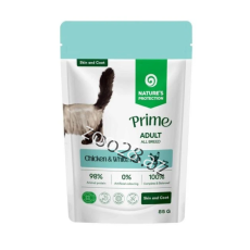 Natures Protection Prime Skin and Coat Yetkin Pişiklər Üçün, 85 qr - Pişiklər