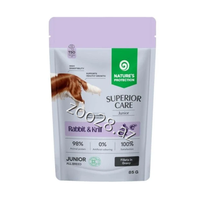 Natures Protection Superior Care Junior Bala İtlər Üçün, 85 qr - İtlər | Zoo28.az