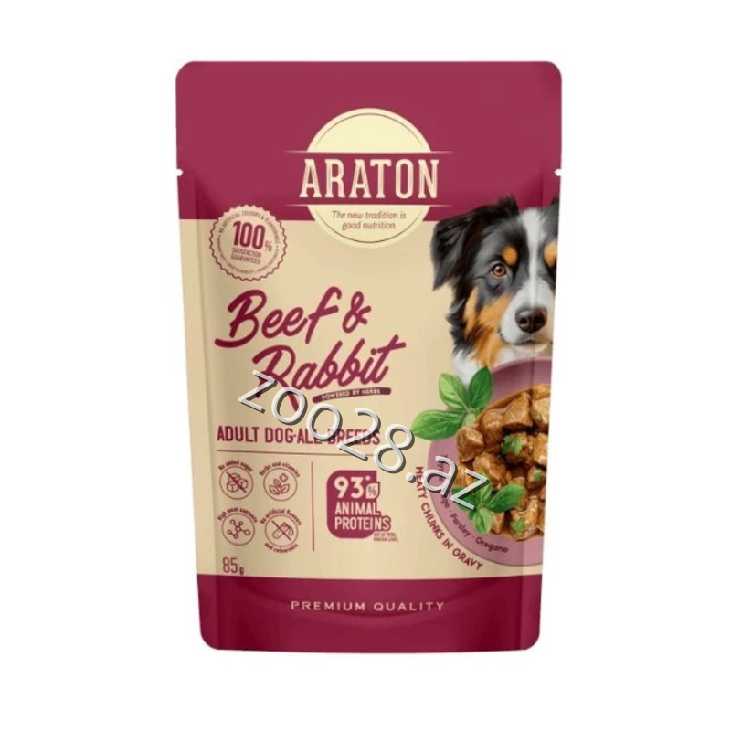 Araton Yetkin İtlər Üçün Dovşan və Mal Əti İlə - İtlər | Zoo28.az