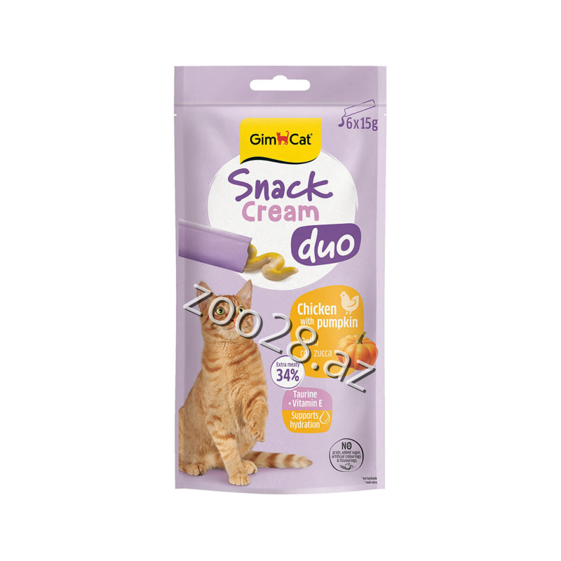 Gimcat Cream Toyuq Və Boranı, 15 gr - Pişiklər | Zoo28.az