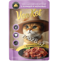 Van Kot Toyuq Və Yerkökü Jele,75 qr - Pişiklər