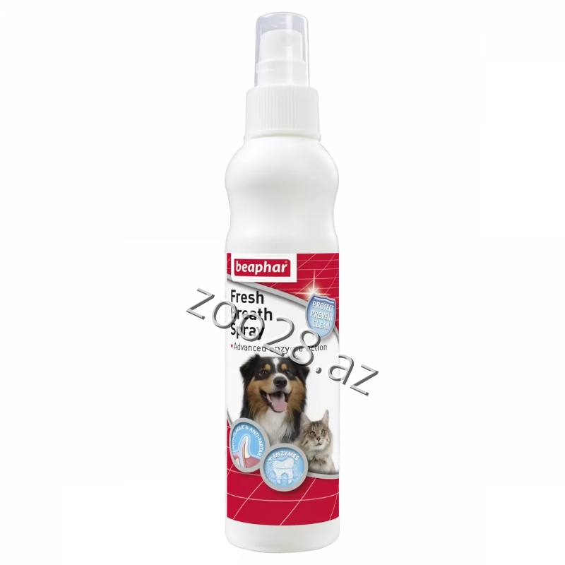 Beaphar Fresh Breath Ağız Spreyi, 150 ml - İtlər | Zoo28.az