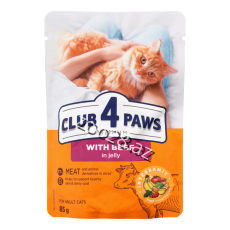 Club 4 Paws Mal Əti İlə Yetkin Pişiklər Üçün, 85 qr