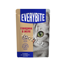 Everybite Dana Ətli Pişik Yemi Jeledə, 75 qr - Pişiklər
