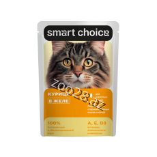 Smart Choice Toyuq İlə Jeledə, 75 qr - Pişiklər
