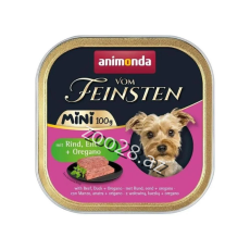 Animonda Feinsten Pate Mini Adult Ördək,Mal əti Və Kəklikotu İlə, 100 qr