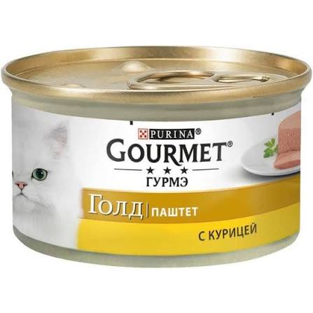 Gourmet Gold Hind Toyuq əti ilə 85gr - Pişiklər | Zoo28.az