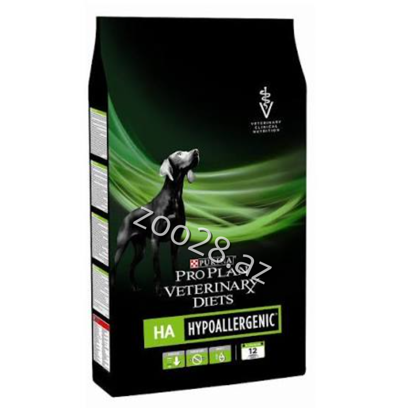 Purina Pro Plan Veterinary Diets HA Hypoallergenic İtlər Üçün - İtlər | Zoo28.az