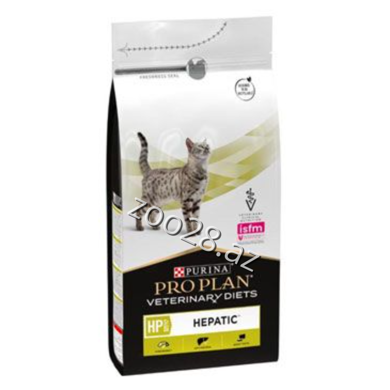 Purina Pro Plan Hepatic Pişiklər Üçün Baytarlıq Pəhrizi, 1 kq - Pişiklər | Zoo28.az