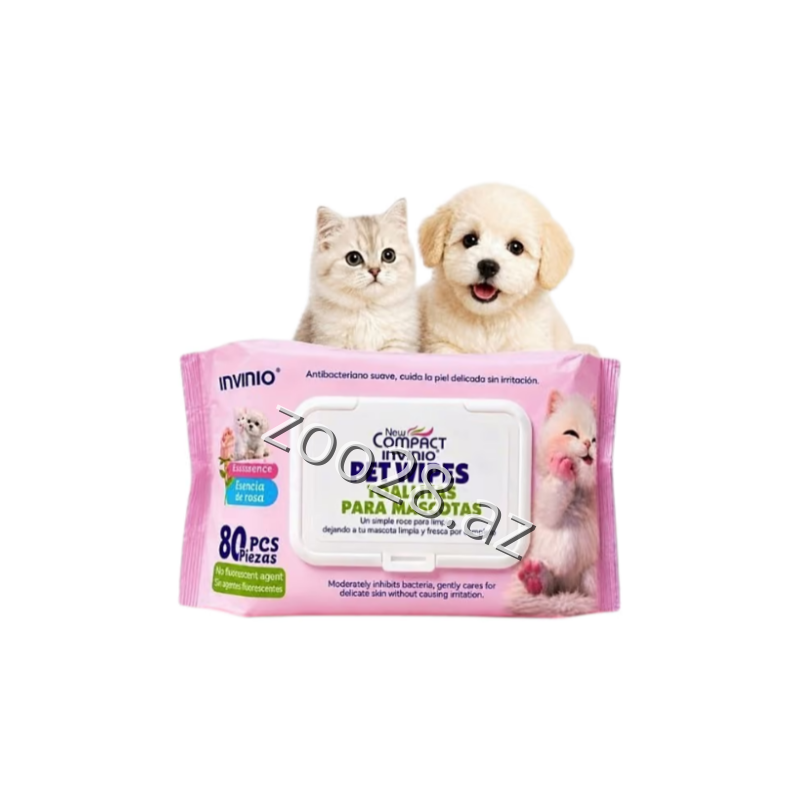INVINIO M Pet Wipes Salfet, 80 ədəd - İtlər | Zoo28.az