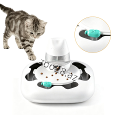 Interactive Cat Food Bowl and Smart Puzzle Toy - Cats