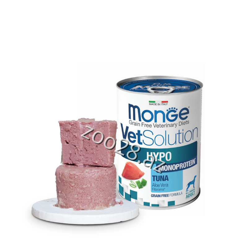 Monge VetSolution Hypo Monoprotein Tuna Balıq İlə, 400 qr - İtlər - Şəkil 2