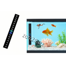 Akvarium Üçün Yapışqanlı Termometr Stikeri 13x1.8 sm - Balıqlar