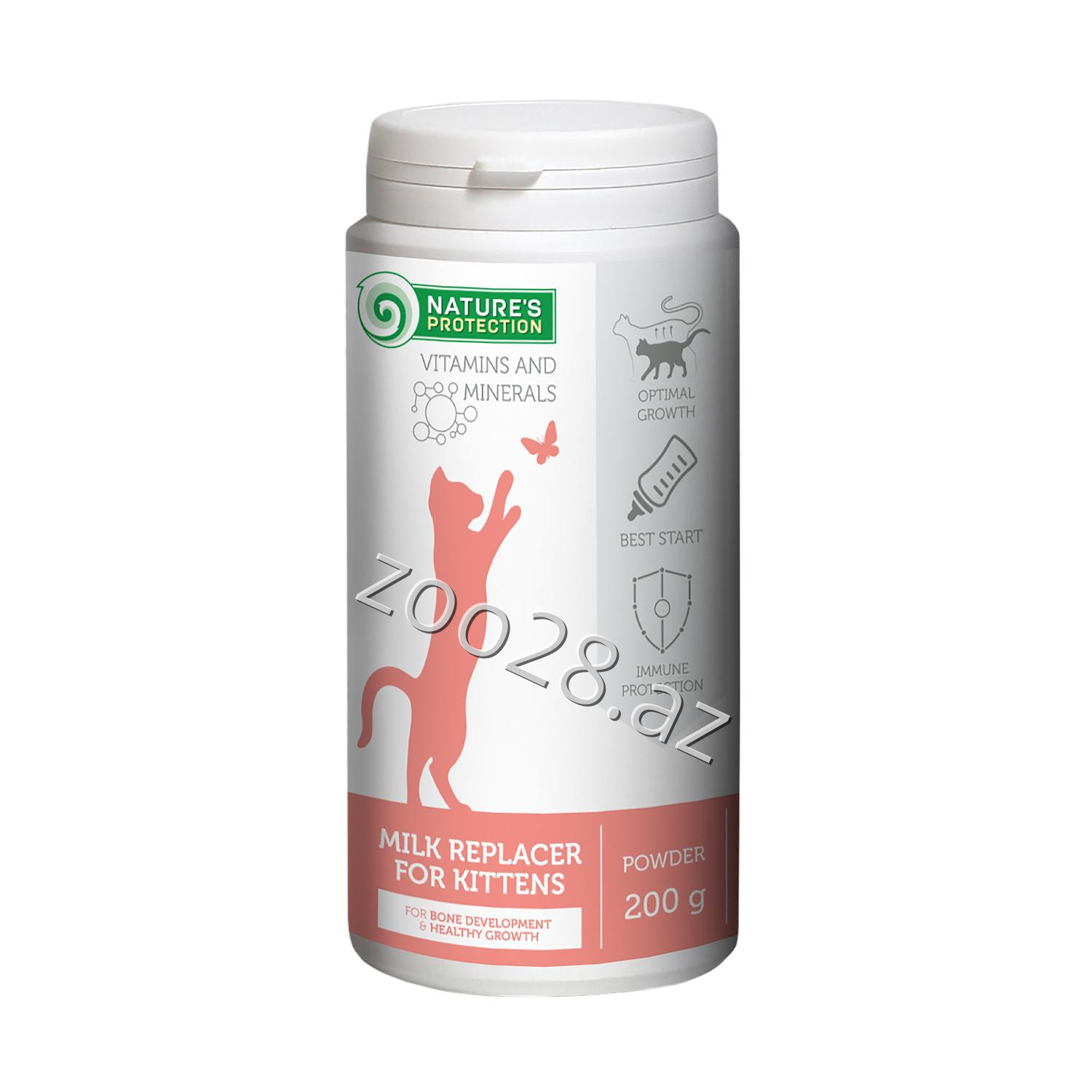 Nature's Protection Milk Replacer for Kittens 200gr - Pişiklər | Zoo28.az
